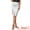 Silver, variant on Women's Holographic Shiny Metallic High Waist Pencil Midi Skirt XS Black