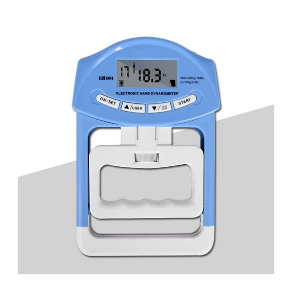 Digital Hand Dynamometer Grip Strength Measurement Meter Auto Capturing Hand Grip Power 200 Lbs / 90 Kgs
--------
,Accurate & Efficient Force Measurement