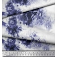 thumbnail image 3 of Soimoi Purple Cotton Voile Fabric Rays Tie-Dye Decor Fabric Printed Yard 56 Inch Wide, 3 of 3