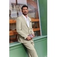 thumbnail image 3 of COOFANDY Men's 2 Piece Suit Slim Fit Suits for Men Two Button Blazer Formal Business Jacket Suit for Wedding Prom Dinner, 3 of 6