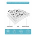 thumbnail image 5 of Quilts Twin Size, Grey Polka Dot Soft Comforter Bedding Set for Bed, Modern Art Abstract Watercolor Dot Lightweight Quilted Bedspread with Pillow Cover(2 Pieces) for All Season, 68x86 Inch, 5 of 6