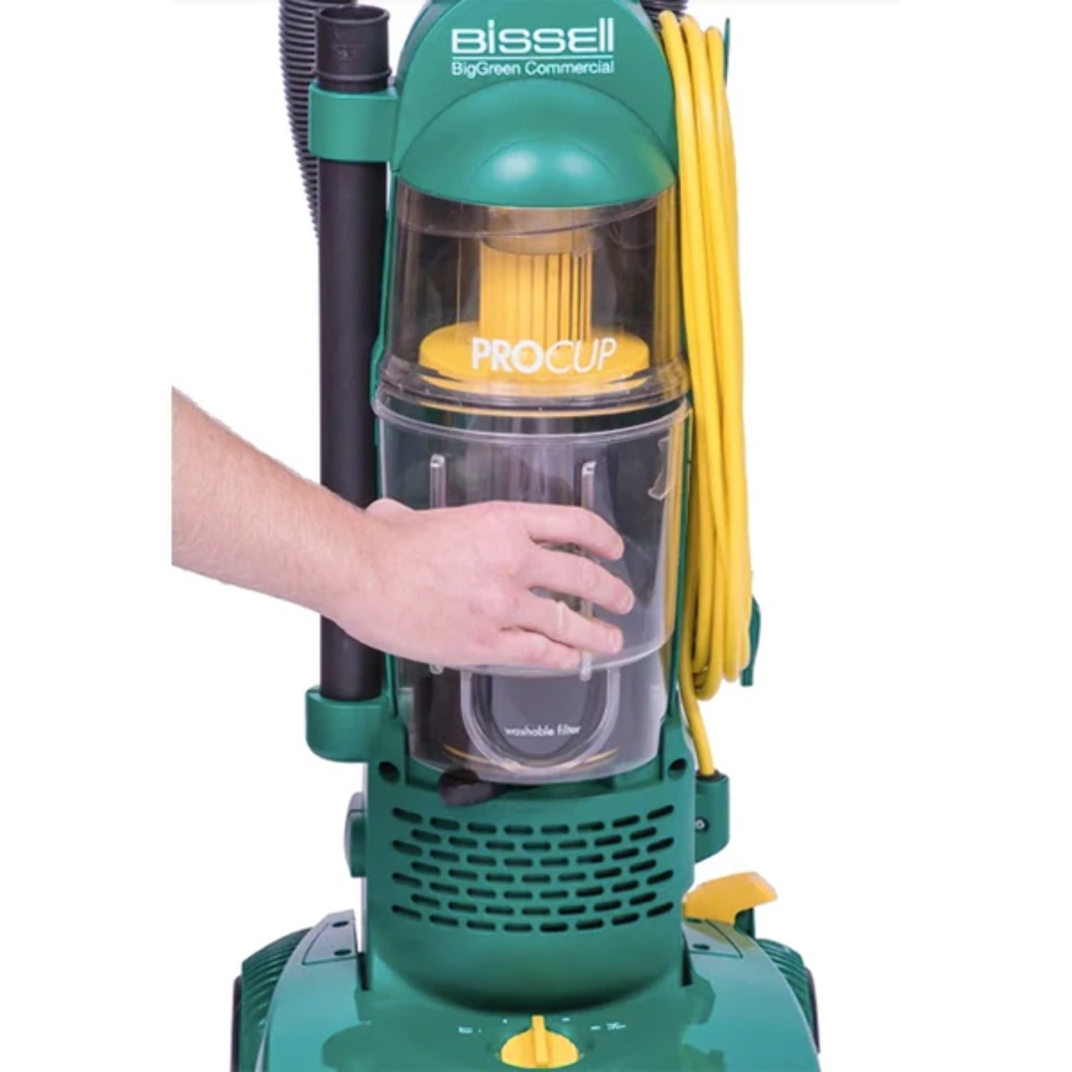 Bissell Commercial Pro Upright Dirt Cup Vacuum Cleaner - Green