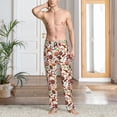 thumbnail image 5 of Vsdgher Cooking Bbq Print Mens Pajama Pants Sleep & Lounge Pants, PJ Bottoms With elastic waistb and Pockets, 5 of 5