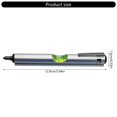 thumbnail image 3 of lanema Measurement Level Tool Aluminum Level Magnetic Mini Written Test Level Ruler, 3 of 9