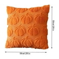 thumbnail image 2 of Pumpkin Fall Decorative Throw Pillow Covers Silk Pillowcase Cover Extra Long Pillowcase Throw Pillows for Bed, 2 of 3
