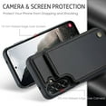 thumbnail image 3 of For Samsung Galaxy A56 5G Case with Card Holder, Wallet Case for Women Men with RFID Blocking, Durable Leather Kickstand Magnetic Clasp Shockproof for Samsung Galaxy A56, 3 of 10