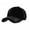 Black, variant on D GROEE Peaked Fluffy Baseball with Wide Brim Solid Color Uv proof Sun Peaked Hat for Women