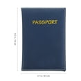 thumbnail image 3 of Funda protectora para pasaporte, protector de tarjetas, porta pasaporte, porta tarjetas de crédito, 3 of 7