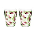 thumbnail image 1 of Gourmet Art 2-Piece Watermelons 16 oz. Acrylic Double Old Fashioned Tumbler, for Indoor and Outdoor and Everyday Use, 1 of 3