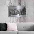 thumbnail image 6 of Luxe Metal Art 'Tatoosh Range BW' by Alan Majchrowicz,Metal Wall Art, 36"x24", 6 of 7