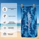 thumbnail image 5 of Toalla de Playa Estampada a La Moda Xihbxyly Toalla de Baño de Microfibra con Estampado de Flores de Cielo Cojín de Playa Chal Toalla para El Sudor, 5 of 7