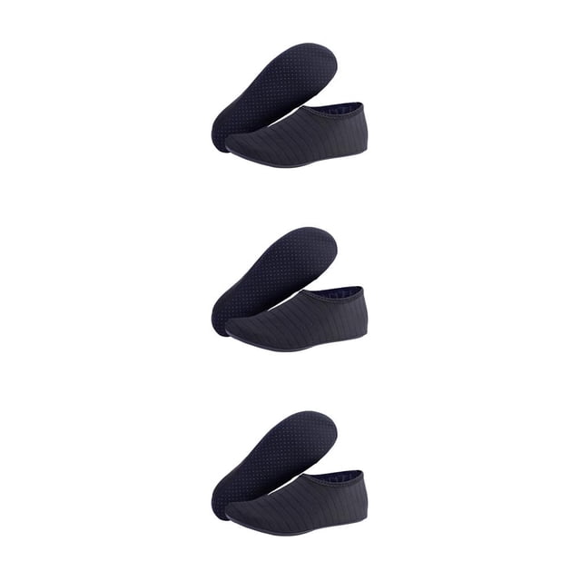 Eigraketly 1 par de zapatos de playa antideslizantes elásticos de secado rápido calcetines descalzos exterior cómodo surf bajo el agua negro XXS Type1 NO1 Eigraketly CBP218490