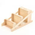 thumbnail image 5 of LLC 1:12 Mini Poupée Maison Jardin Décoration Bois Simulation Miniature Fleur Stand Modèle, 5 of 5