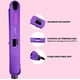 thumbnail image 3 of Plancha De Cabello Timco® 3x Cerámica + Iones Control Frizz Morado Timco PA-C, 3 of 6