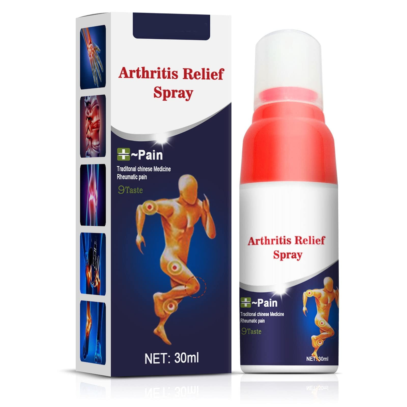 1PCS Instant Pain Relief Herbal Spray,Muscle Pain Relief Spray for