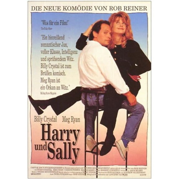 Posterazzi  When Harry Met Sally Movie Poster - 11 x 17 in.
