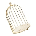 thumbnail image 1 of Perfume Rack Makeup Jewelry Display tidy skincare organiser Shelf Creams Tray White gold 1 Tier, 1 of 9