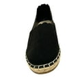 thumbnail image 5 of JOLIEE Espadrilles Comfort Round Toe Black Size 7 Women's Flats, 5 of 8