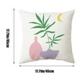 thumbnail image 2 of Hwkond Decorative Pillow Bohemian Style Pillow Set Office Cushion Botanical Printed Pillow Cushion Sofa Pillow Bed Backrest,MulticolorA, 2 of 5