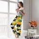 thumbnail image 5 of Balery Orange and Lemon Pantalones de pijama para mujer, pijamas ultraligeros, pantalones de estar por casa-Small, 5 of 6
