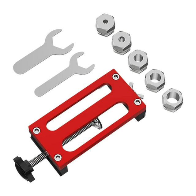 Guía de perforación de perfiles de aluminio, plantilla para taladro manual, llave inglesa, herramienta para cubierta recta Tipo C