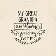 thumbnail image 4 of Inktastic My Great Grandpa in Heaven Watches over Me Boys or Girls Baby T-Shirt, 4 of 5