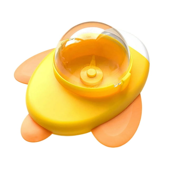 Distributeur de Jouets Interactif pour Animaux Fusée pour Entraînement au Rentissement et Alimentation Lente pour Chiens et Chats