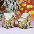 thumbnail image 2 of Matsuzay Navidad casa LED luz fiesta Navidad decoración hogar Oficina Bar Hotel cafetería habitación ornamento para niños Kits de decoración para fiestas Tipo B, 2 of 6