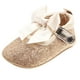 thumbnail image 1 of Bebé Niña Paillette Zapatos de Bautizo Bowknot Antideslizante Suela Suave Zapatos de Bebé Zapatos para Caminar Zapatos Casuales dorado Baoblaze Zapatos de princesa para niños brillantes, 1 of 8