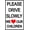 Warning Sign 5, variant on Metal Paramedic Parking Only Sign - 8"x12", Prompt Decor for Home, Office, Enterprise, Emergency Zones
