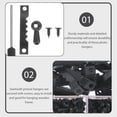 thumbnail image 3 of FRCOLOR picture frame kit 1 Set Sawtooth Picture Hangers Photo Frame Hooks Kit with Screws Screwdriver,1.57"X0.28"X0.2", 3 of 4