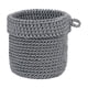 thumbnail image 2 of Storage Basket Hanging Organizer Bedside Desktop Cottons Thread Storage Basket Handmade Woven Fabric Wall Mounted Storage Bin, 2 of 6