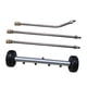 thumbnail image 1 of Adjunta de lavadora a presión para la limpieza de los tren de rodaje con 3 varitas de extensión para áreas de automóviles y piscinas Negro, 1 of 9