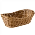 thumbnail image 3 of 5X Mimbre Ovalado Canasta de Pan Tejido, Cesta de Almacenamiento de 10.2 Pulgadas para Alimentos Fruta Cosmética Almacenamiento Mesa y Baño, 3 of 5