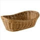 thumbnail image 3 of 5X Mimbre Ovalado Canasta de Pan Tejido, Cesta de Almacenamiento de 10.2 Pulgadas para Alimentos Fruta Cosmética Almacenamiento Mesa y Baño, 3 of 5