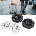 thumbnail image 1 of Roues de Bagages Roues de Valise Roulettes de Bagages Roue de Valise Roue de Remplacement 4 Ensembles Roues de Réparation de Valise avec Couvercles Roulettes de Roue en PVC Bagage de Remplacement, 1 of 8