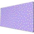 thumbnail image 5 of Kawaii Mouse Pad Large Desk Pad Gaming Cute Stars Purple XXL Mouse Pads, Desk Mat for Desktop Pad Pink Anime Office Decor Desk Mousepad Large 31.5x15.7in Extended Keyboard Mousepads for Desk Girl, 5 of 6