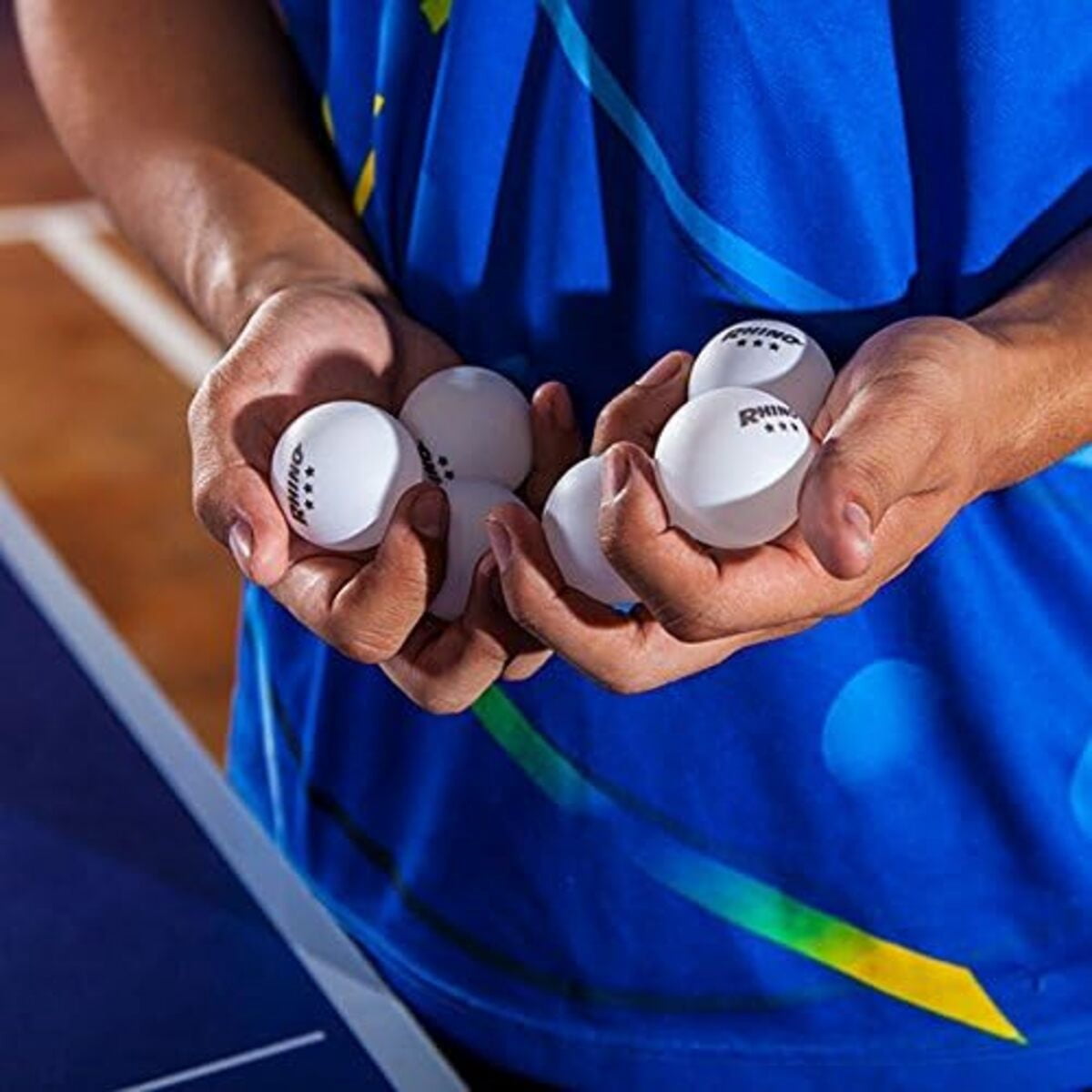 Champion Sports 3 Star Table Tennis Ball Pack, Tournament Grade Equipment, 38 Balls, White Ping Pong Balls, 40mm Seamless Design, CTTA and ITTA Approved