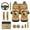 Highland Cow Southwest Aztec Cute, variant on Jeiento Hummingbird 13 Pcs Car Accessories Full Set for Women Girly Rose Car Seat Cover Steering Wheel Cup Holder Armrest Pad Keychain Lipstick Holder Fit for Most Cars Truck SUV Van Sedan