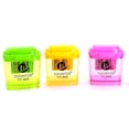 thumbnail image 1 of Brightly Colored Plastic Pencil Sharpeners, High Quality Metal Blade For Efficient Shaving Performance, Mess-Free Usage Ensures Cleanliness When Sharpening Standard Or Jumbo Pencils, 1 of 5