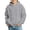 Grey, variant on TBWNWG Boys Girls Casual Solid Knit Long Sleeve Hooded Sweatshirt with Pockets Textured Outdoor Jacket for Youth Pullover Warm Top