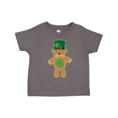 

Inktastic St Patricks Day Irish Teddy Bear Shamrock Gift Toddler Boy or Toddler Girl T-Shirt