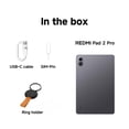thumbnail image 5 of XIAOMI Redmi Pad 2 PRO Only WiFi No Calls or Text 12.1" 2.5K Octa Core 4 Speakers Global ROM 12000mAh Bluetooth Wi-Fi 6 8MP Model 25099RP13G Silver, 256GB + 8GB, 5 of 6