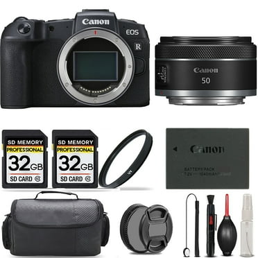 Canon EOS RP Camera   50mm f/1.8 STM Lens   UV Filter   64GB   Handbag And More! (International Version)