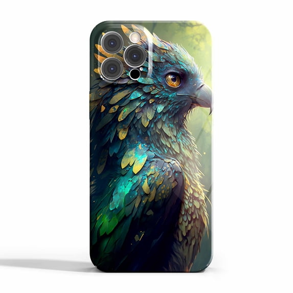 Cute Eagle Case Compatible with iPhone 13 Pro,Aesthetic Art Design Full Cover Protective Case