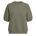 thumbnail image 4 of Unir Women's Raglan Puff Half Sleeve Crewneck Sweatshirt Oversized Cotton Feel Spring Casual Layering Top 1PC S-XXXL Plus Size Friendly, 4 of 4