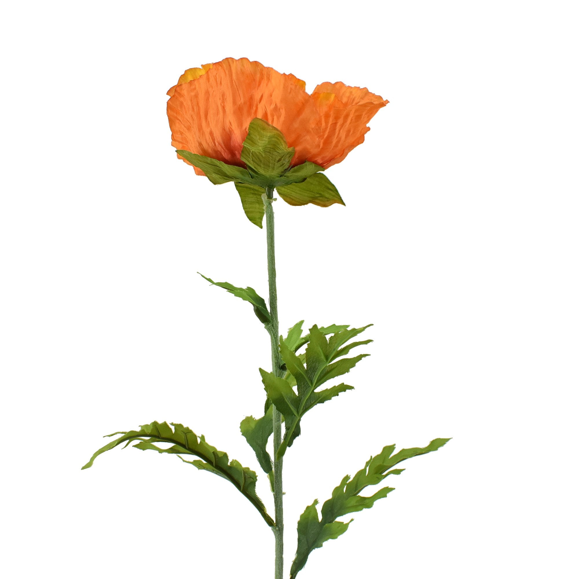 Artificial Poppy Flower Spray, 28Inch
