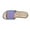Gold, variant on Women's Summer New Plus Size Frosted Sequin Line Over Beach Flats Light Sandals Sandals for Women Sky Blue 38