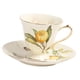 thumbnail image 2 of Juego de taza de café y platillo de cerámica, juego de taza de té, durabilidad , vajilla portátil de mesa, regalo para festivales, único, 200, 2 of 9