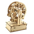 thumbnail image 3 of Wheel Model Crafts Kits Educational Building DIY Kits Rotatable 3D Wooden Puzzle Macarena modelos de ruedas, 3 of 8